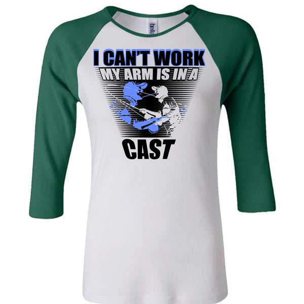 I Can't Work My Arm Is In A Cast T Shirt, I Love Fishing T Shirt, Awesome T-Shirts