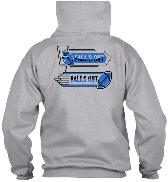 Fall's Out Balls Out T Shirt, I Love Football T Shirt