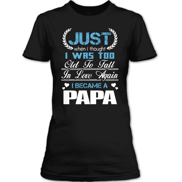 A black t-shirt with the shopify logo