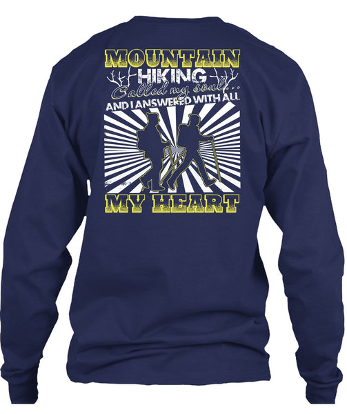 Mountain Hiking T Shirt, I Love Hiking T Shirt