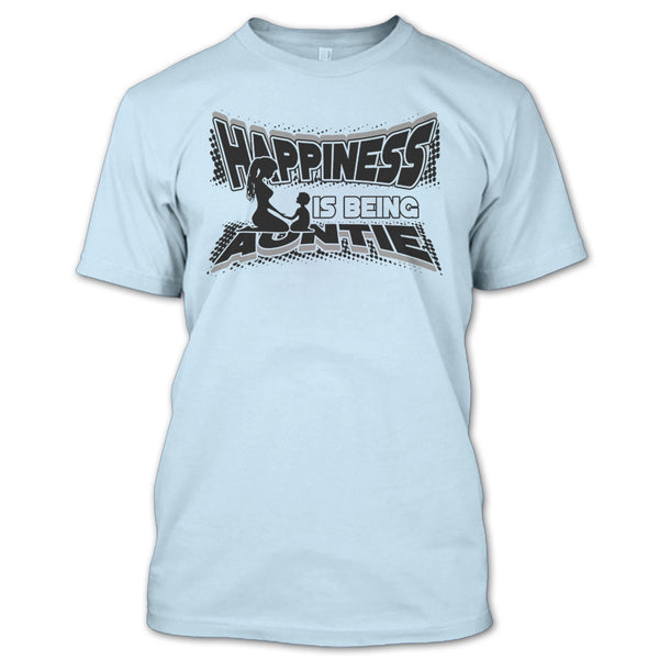 Happiness Is Being Autie T Shirt, Gift For Aunt T Shirt