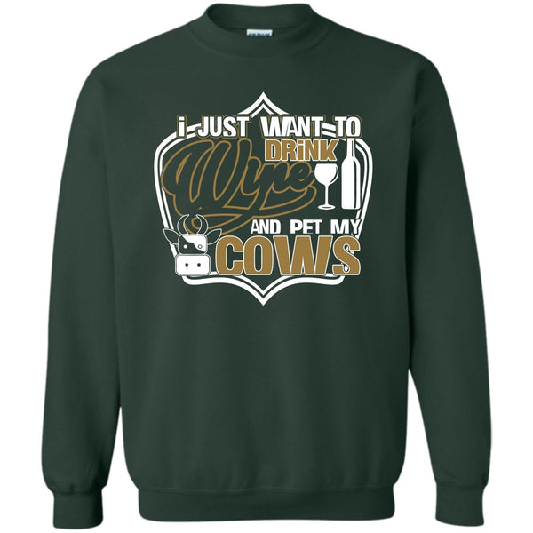 And Pet My Cows T Shirt, Coolest Cows Lover Sweatshirt