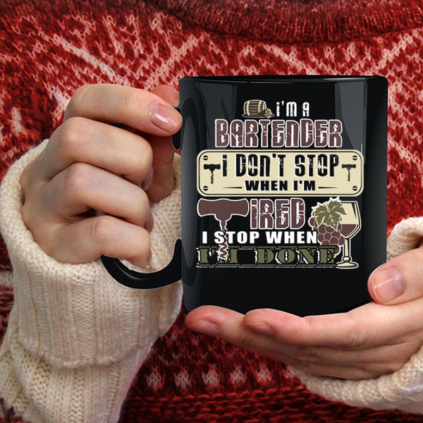 I'm A Bartender Coffee Mug, Cute Gift For Bartenders Coffee Cup