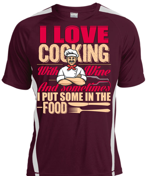 I Love Cooking T Shirt, I Put Some In The Food T Shirt, Cool Shirt