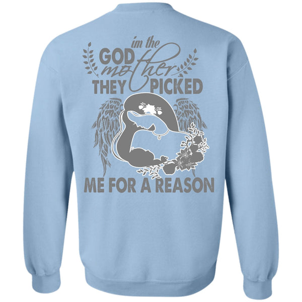 I Love Mom T Shirt, I'm The Godmother Sweatshirt