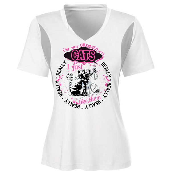 I'm Not Obsessed With Cats T Shirt, I Love My Cat T Shirt, Awesome T-Shirts