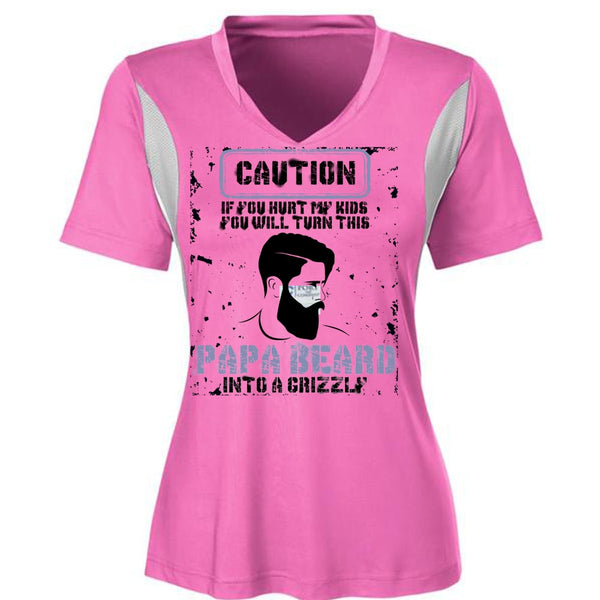 Papa Beard Into A Grizzly T Shirt, I Love Papa T Shirt, Awesome T-Shirts