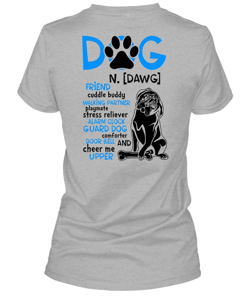 Dog Friend Cuddle Buddy Walking T Shirt, Dog Comforter Door Bell T Shirt