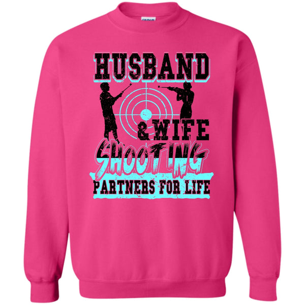 Coolest Shooting Partners T Shirt, Husband & Wife Sweatshirt