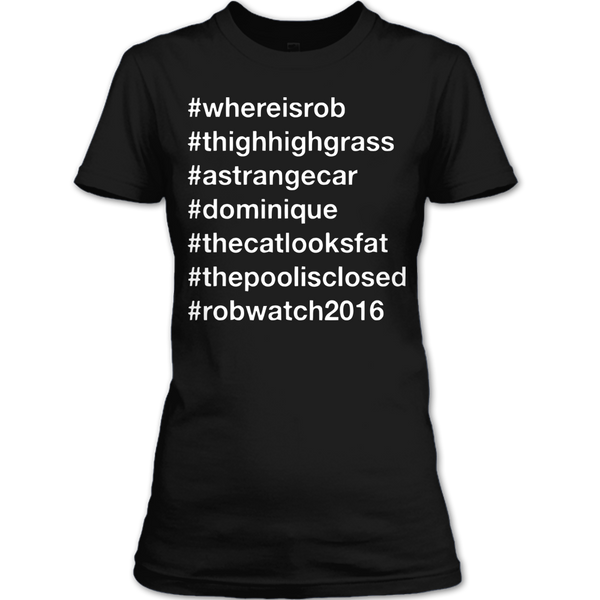 A black t-shirt with the shopify logo