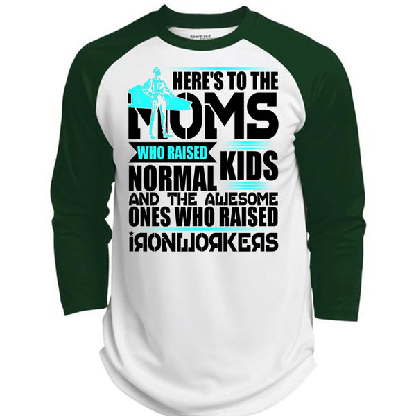 Who Raised Ironworkers T Shirt, I Love Ironworker T Shirt, Awesome T-Shirts  (Polyester Game Baseball Jersey)