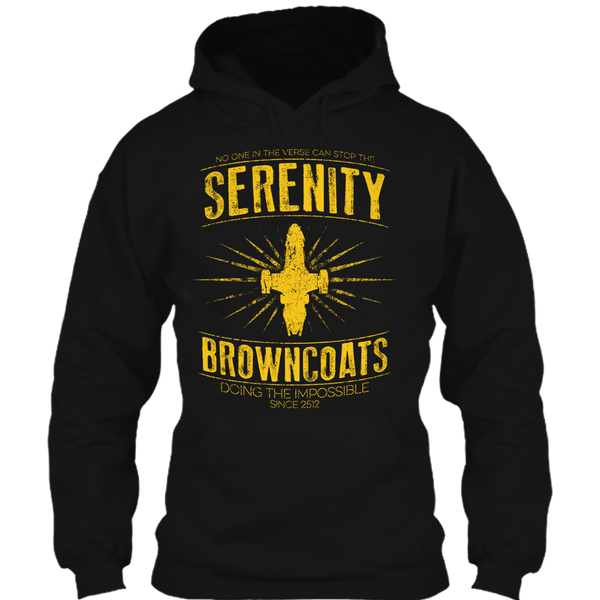 A black t-shirt with the shopify logo