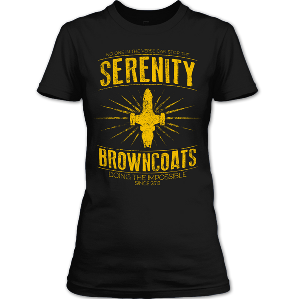 A black t-shirt with the shopify logo