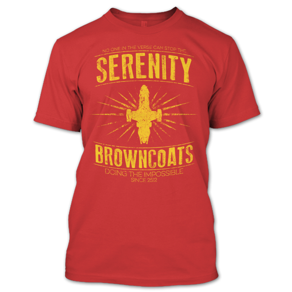 A black t-shirt with the shopify logo