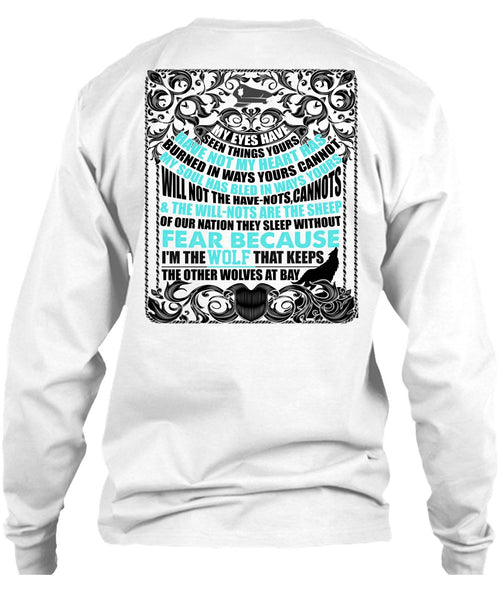 I'm The Wolf T Shirt, I Love Police T Shirt