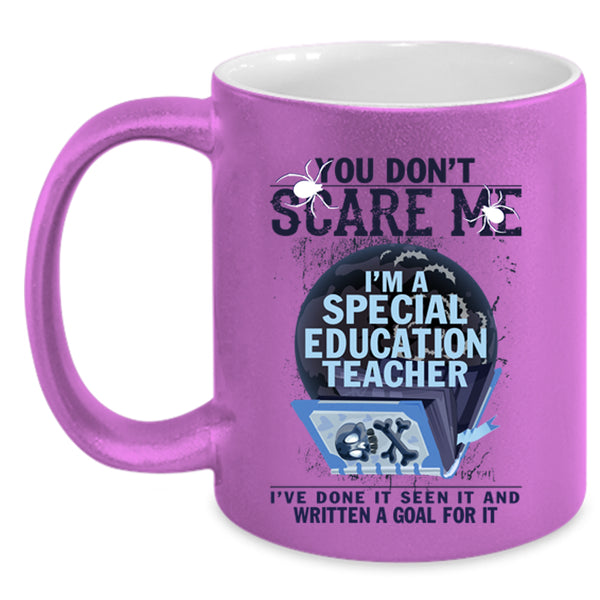 Scary Coffee Mug, I'm A Special Education Teacher Accent Mug