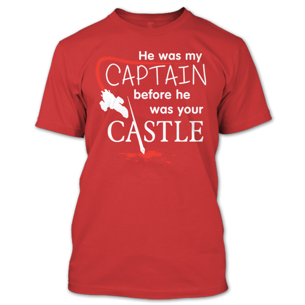 A black t-shirt with the shopify logo