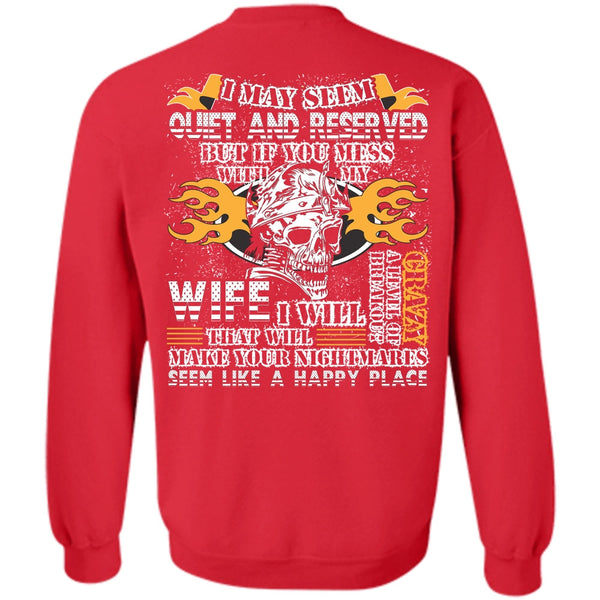 Happy Place T Shirt, I Love Wife Sweatshirt