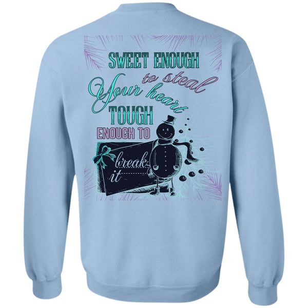 This Girl Loves Christmas T Shirt, Sweet Enough To Steal Your Heart Sweatshirt