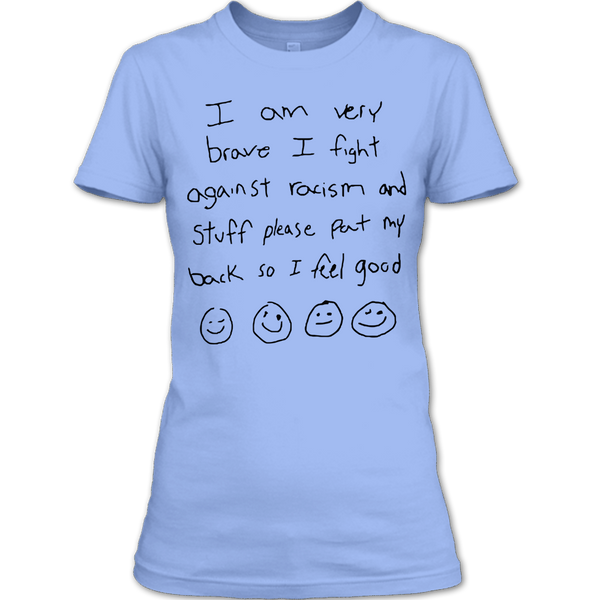 A black t-shirt with the shopify logo