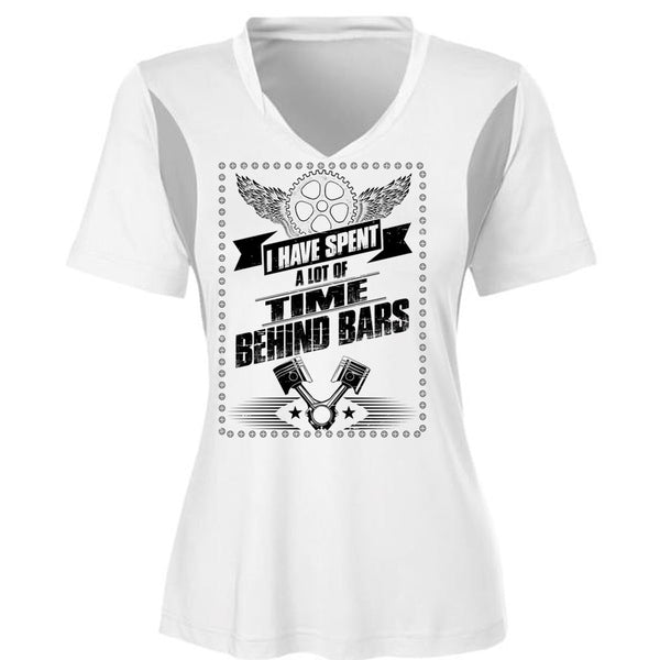 I Have Spent A Lot Of Time Behind Bars T Shirt, I Love Biker T Shirt, Awesome T-Shirts