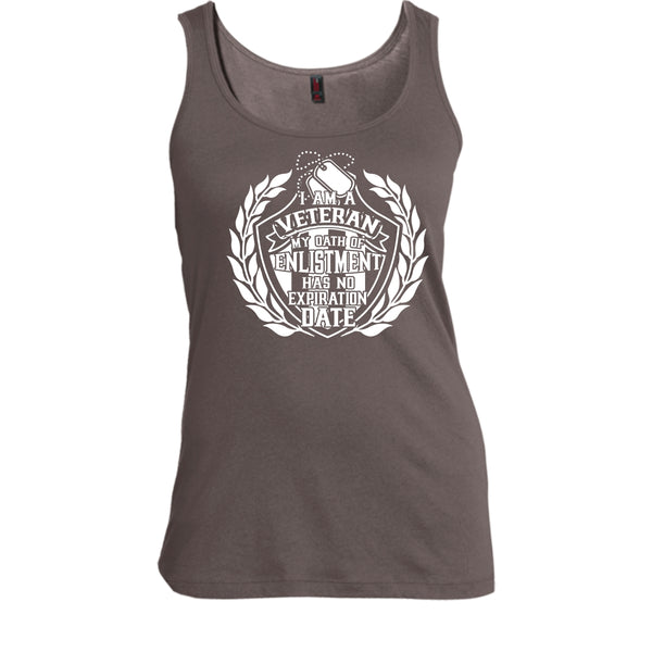 I Am A Veteran T Shirt, My Oath Of Enlistment Tank Top