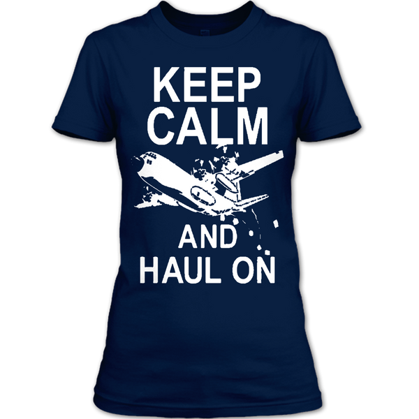 A black t-shirt with the shopify logo