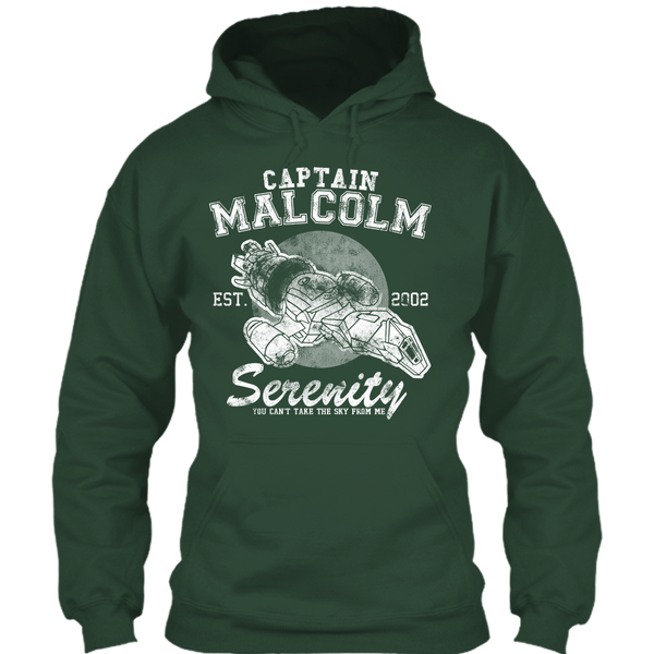 A black t-shirt with the shopify logo