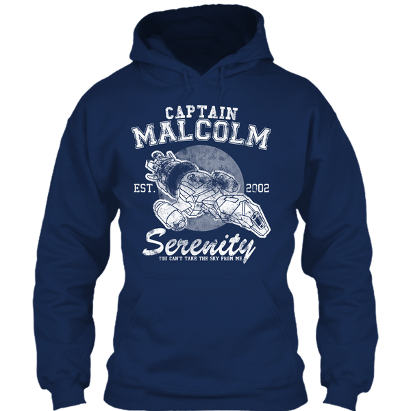 A black t-shirt with the shopify logo