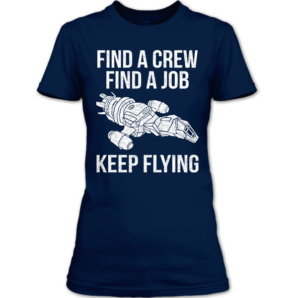 A black t-shirt with the shopify logo