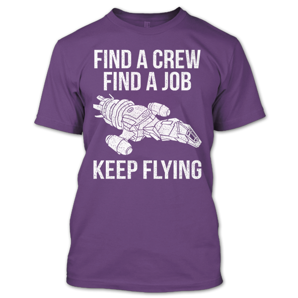 A black t-shirt with the shopify logo