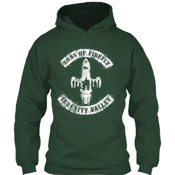 A black t-shirt with the shopify logo