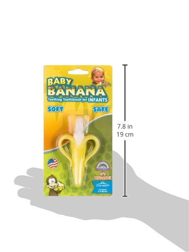 Baby Banana Infant Training Toothbrush and Teether