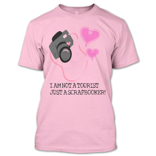 A black t-shirt with the shopify logo