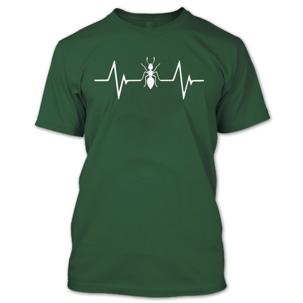 A black t-shirt with the shopify logo