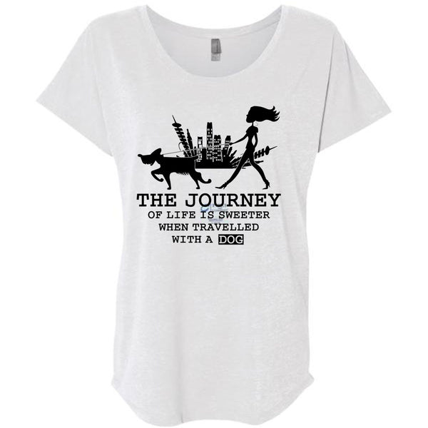 The Journey Of Life Is Sweeter T Shirt, I Love My Dog T Shirt, Awesome T-Shirts