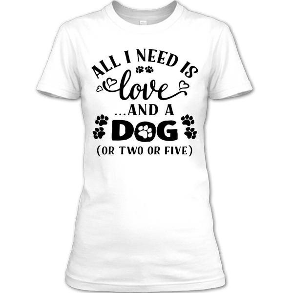 A black t-shirt with the shopify logo