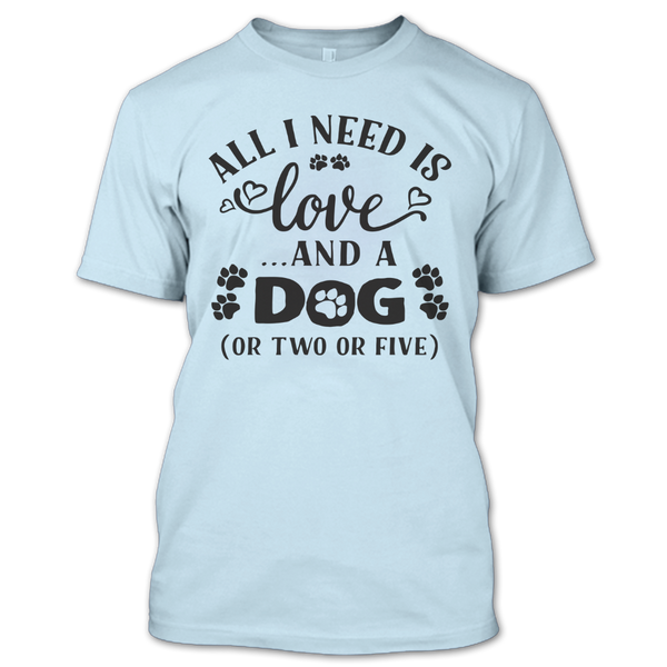 A black t-shirt with the shopify logo