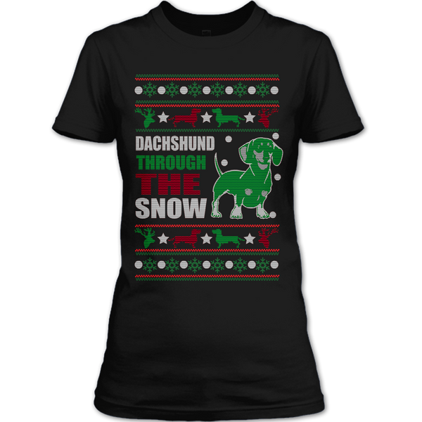 A black t-shirt with the shopify logo