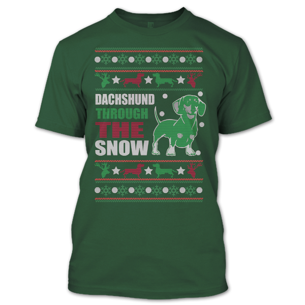 A black t-shirt with the shopify logo