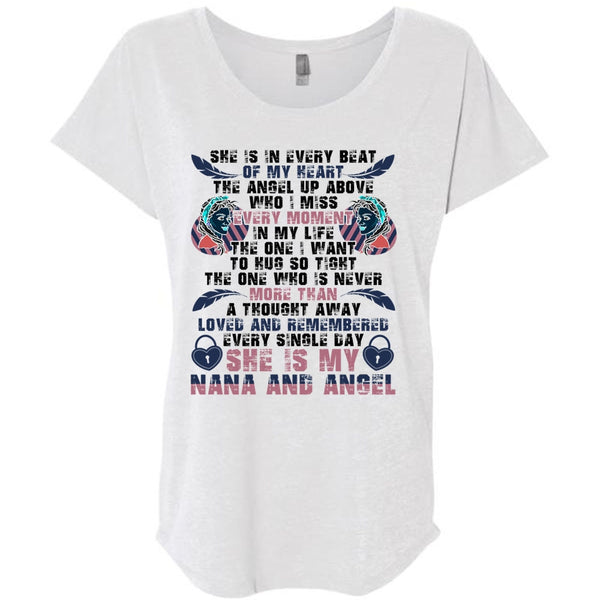 She Is My Nana And Angel T Shirt, I Love Nana T Shirt, Awesome T-Shirts