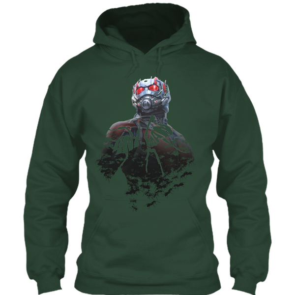 A black t-shirt with the shopify logo