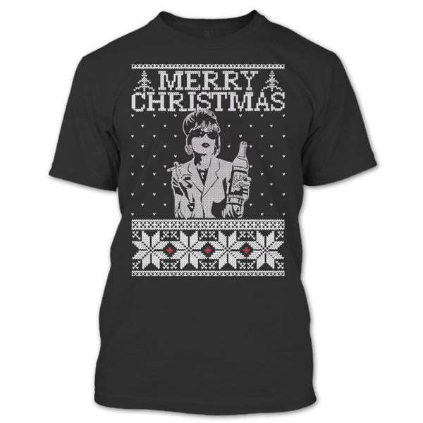 A black t-shirt with the shopify logo