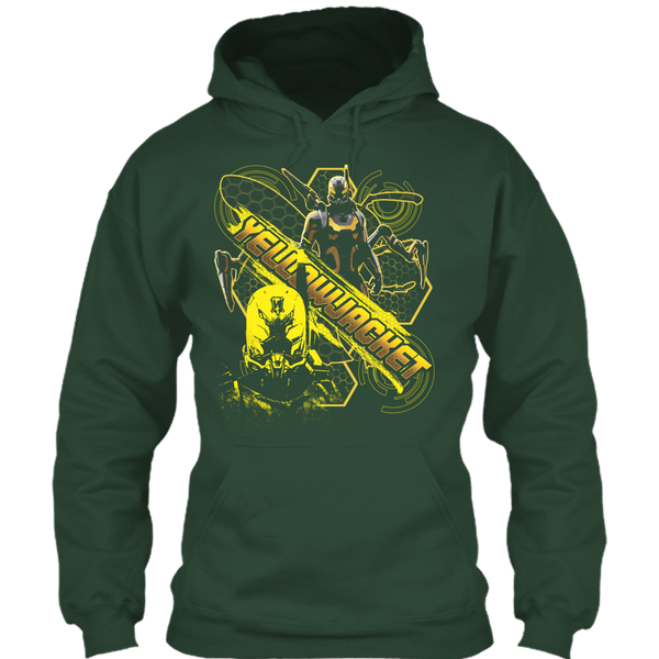 A black t-shirt with the shopify logo