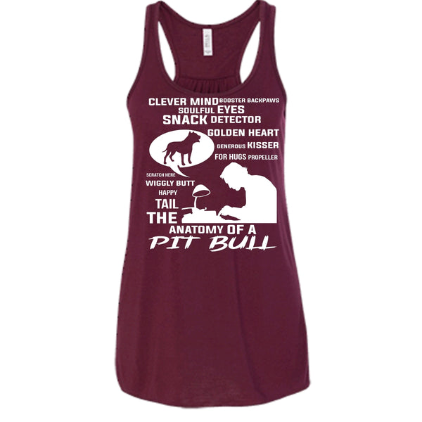 Happy Tail The Anatomy Of A Pit Bull Shirt, Cool Dog Shirt