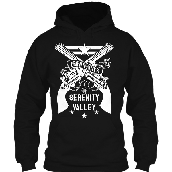 A black t-shirt with the shopify logo