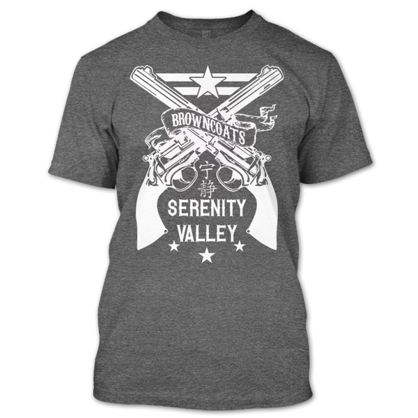 A black t-shirt with the shopify logo