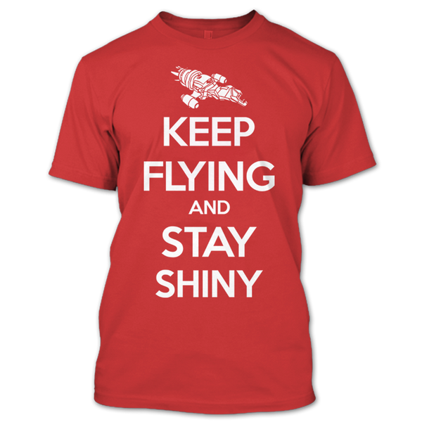 A black t-shirt with the shopify logo