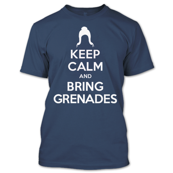 A black t-shirt with the shopify logo