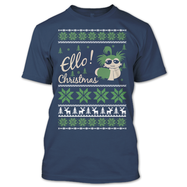 A black t-shirt with the shopify logo